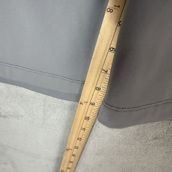 NWT Graham Luxe Shorts Mens Size 36 Trace Gray Performance Soft Stretch Golf - Picture 8 of 12